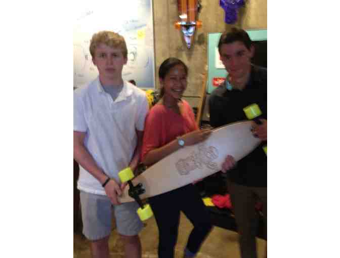 Longboard by Mario Nelligan, Lydia Haile, Quaid Solarte, & Ben Heche