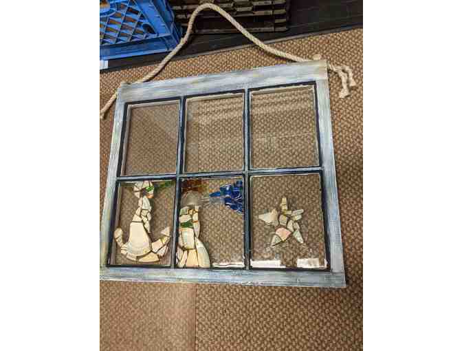 A Starry Window Handcrafted by 2020 Island Caretaking Crew