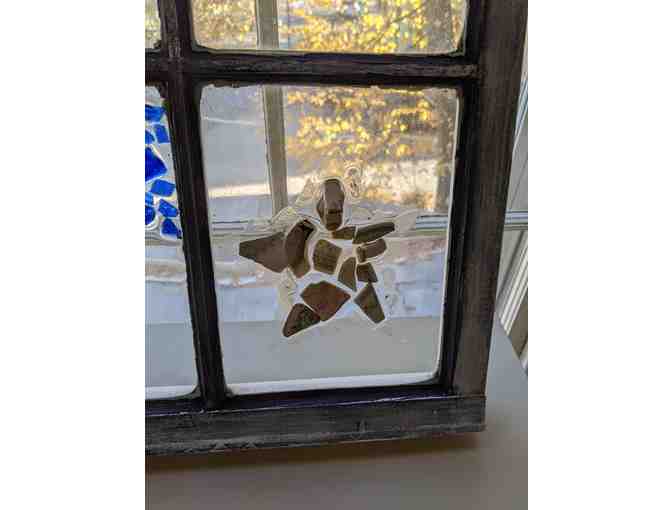 A Starry Window Handcrafted by 2020 Island Caretaking Crew