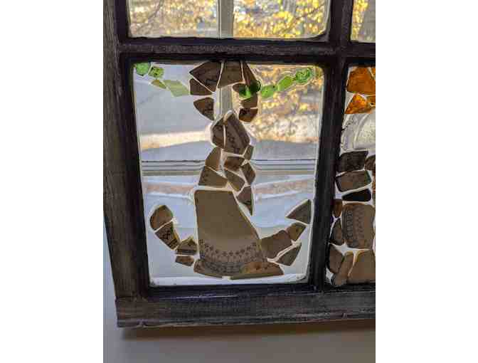 A Starry Window Handcrafted by 2020 Island Caretaking Crew