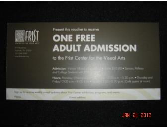 Frist Center for the Visual Arts - 6 Adult Admissions