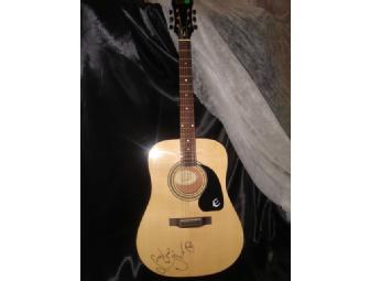 Autographed Epiphone Guitar by Keith Urban