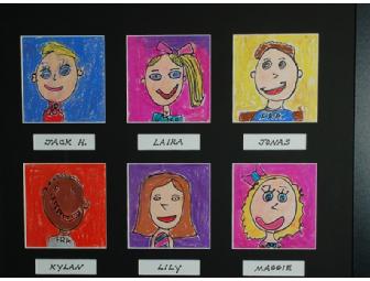Kindergarten Self Portraits - Mrs. Wade