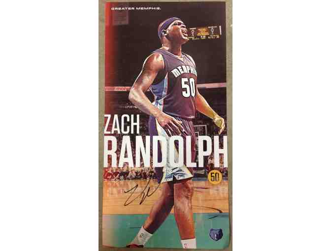 Pair of framed player posters - Marc Gasol and Zach Randolph