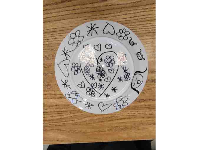 3rd Grade - Self-Portrait Jewelry Plate & Trinket Bowl Sets