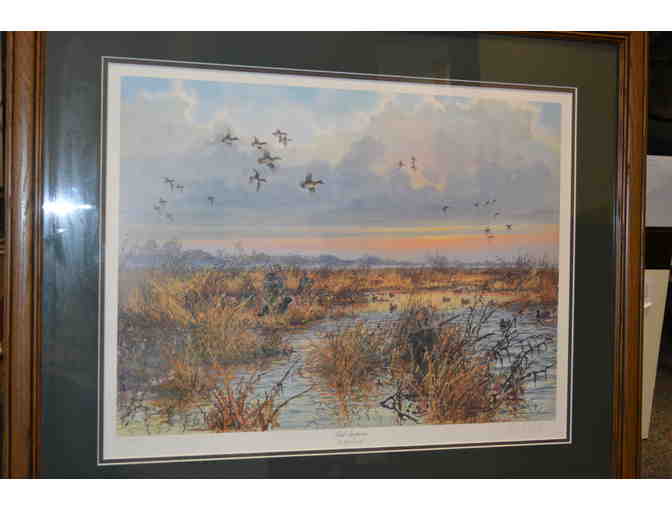 Duck's Unlimited Print - Teal Sunrise