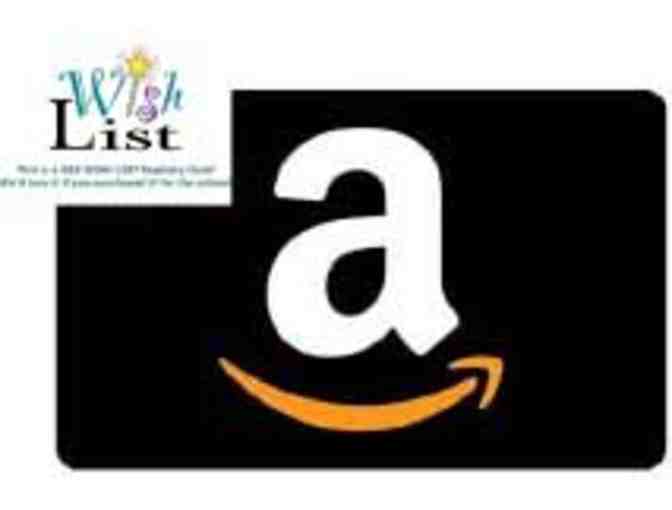WISH LIST REGISTRY: Amazon Gift Card for Speech Department - Photo 1