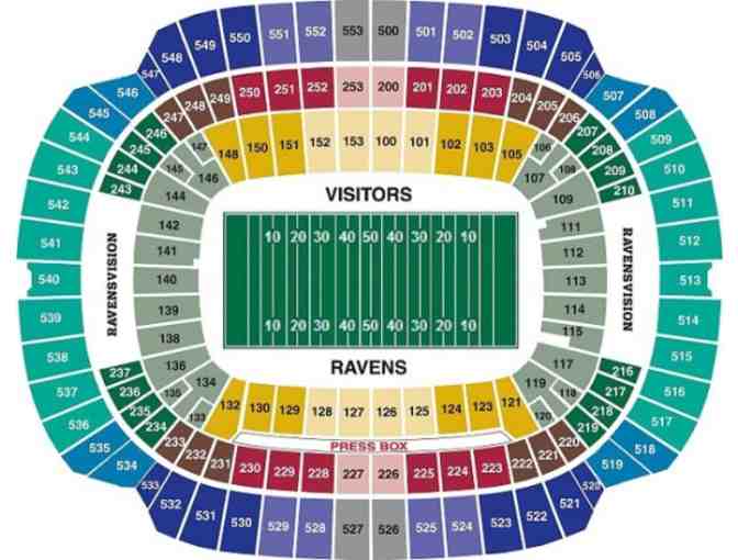 Baltimore Ravens Football Tickets (2) vs. Steelers - Great Seats! - Photo 2