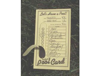 1 Bulk Pak of 'Instant Pool Cards'