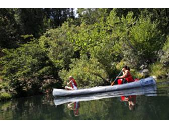 A Thrilling Russian River Canoe Trip from Rivers Edge in Healdsburg