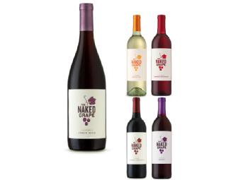 5 Bottles of Assorted The Naked Grape Wine