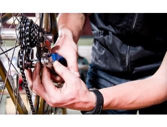 Bicycle Tune Up at Cambria Bicycle Outfitters