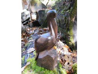Ironwood Pelican Sculpture