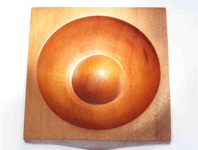 Handmade Old Growth Redwood Bowl by Sam Lefkowitz