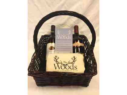 "The Woods" Cottages & Cabins Wine Basket