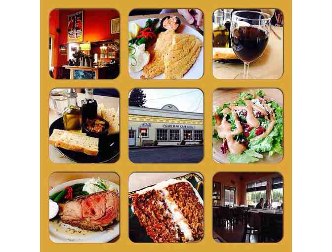 $50 Gift Certificate for Cape Fear Cafe - fabulous food!