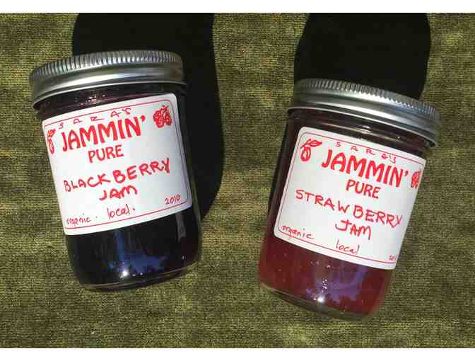 2 Jars of Homemade Organic Jam