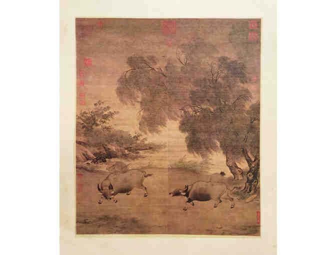 Decorative Asian Wall Art - Set of 3 Prints
