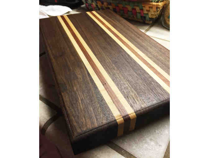 Handcrafted Multi-Hardwood Cutting Board