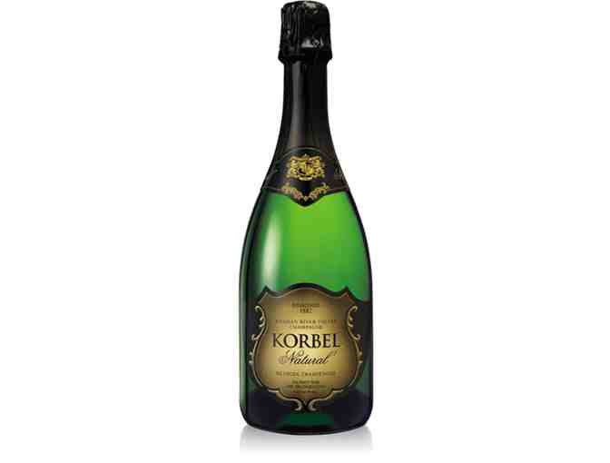 Trio of Korbel Champagne