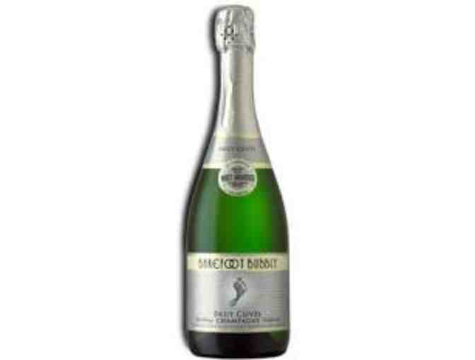 (4) pack of Barefoot Bubbly Champagne