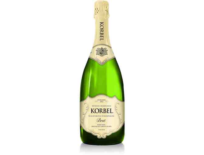 Trio of Korbel Champagne