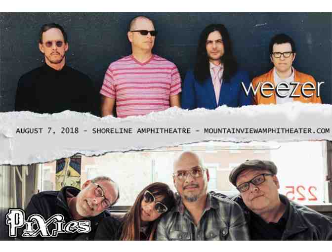Two tickets to Weezer/Pixies in Concert, August 7