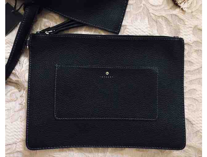 Designer Travanti Tote with detachable wallet/purse - Photo 3