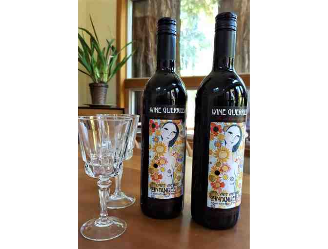 2 Bottles of Wine Guerrilla's Conte Vineyard Zinfandel - Russian River Valley 2012 - Photo 1