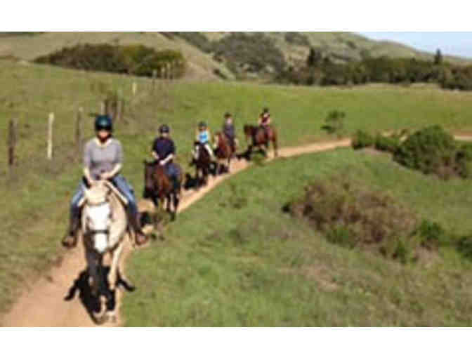 An 'Eagle View' horseback ride at  Chanslor Ranch in Bodega Bay - $70 value