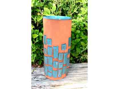 Terra Cotta Vase by Billie Sessions
