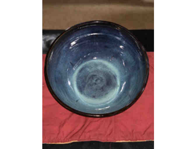 Stoneware bowl with Sunflower motif by Frank Philipps