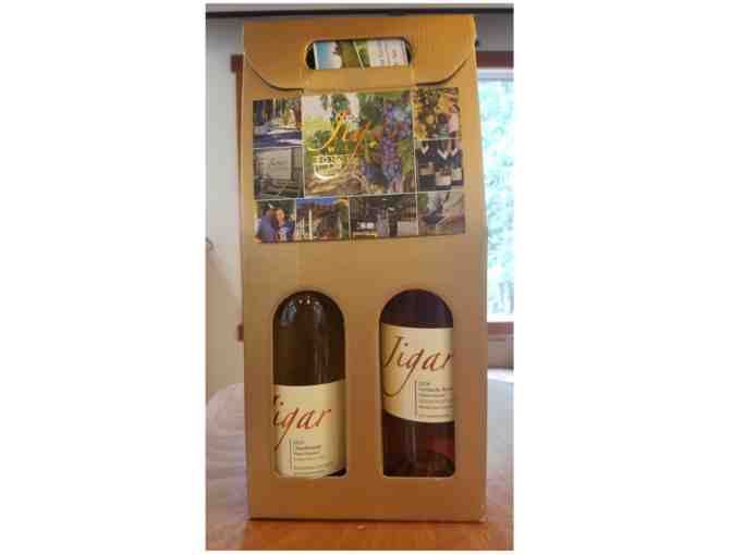 2 Pack From Jigar Wines - 2015 Chardonnay & 2018 Rose', T-shirt & 2 Passes! - Photo 1