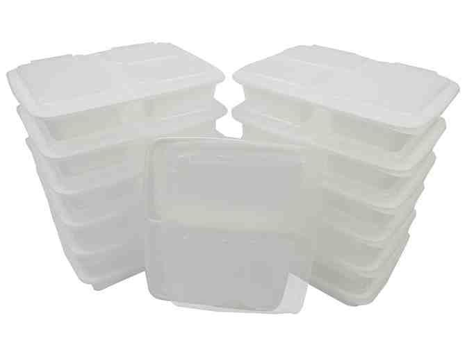 10 unit Bento Box Food Service Pack with lids - Photo 1