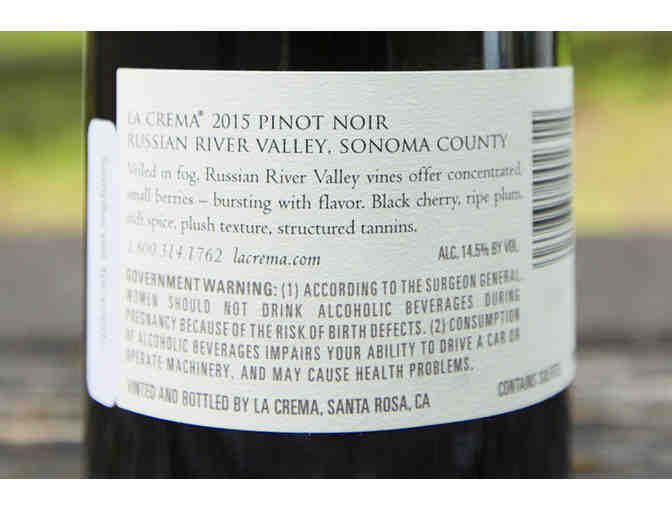3 bottles La Crema 2015 Pinot Noir, Russian River Valley