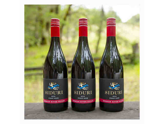 3 bottles 2016 Siduri Pinot Noir - Photo 1