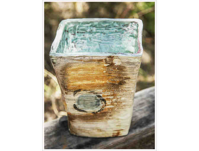 Handbuilt, Soda-fired Vase by Vince Montague