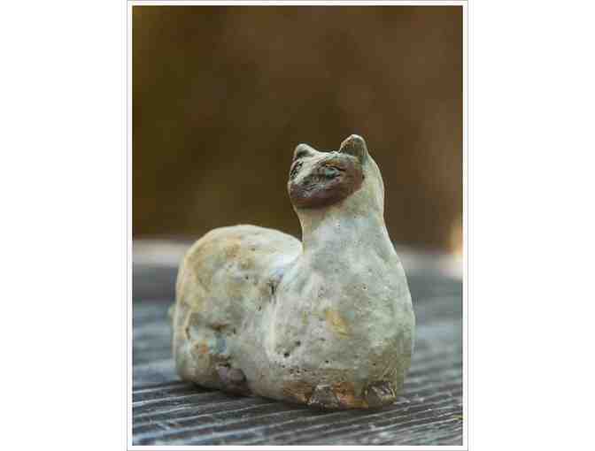 Ursula Fahner Small Cat Statue