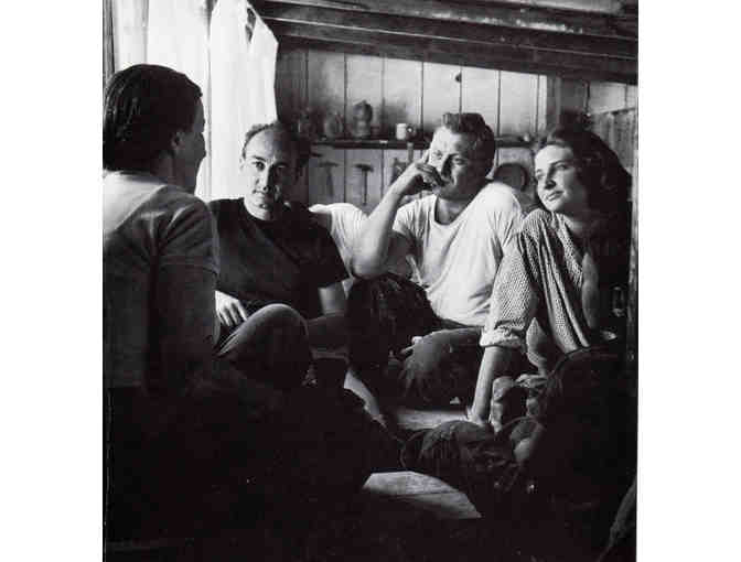 Blue Stoneware Bowl by Harrison Mcintosh