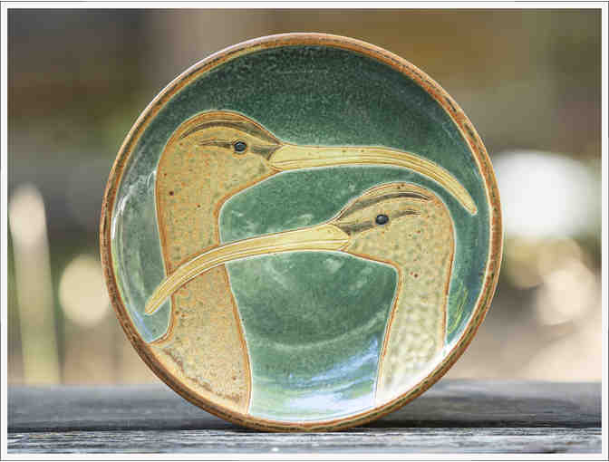 Bristle-Thighed Curlew Plate (Kioea) by Emily Herb - Photo 1