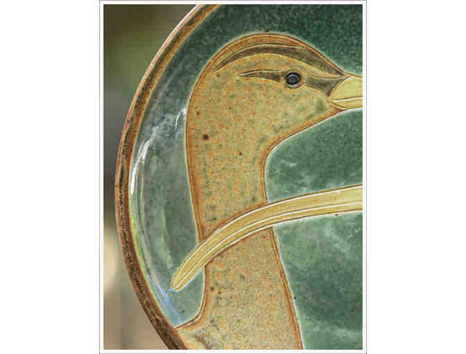 Bristle-Thighed Curlew Plate (Kioea) by Emily Herb