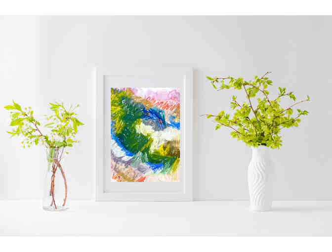 Pastel Watercolor by artist Melissa Wang