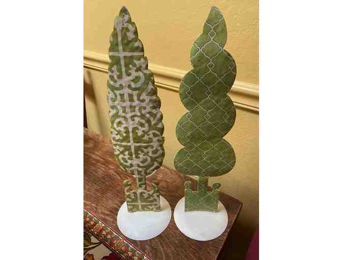 17" Charming Tall Tree Candle Holders - Photo 1