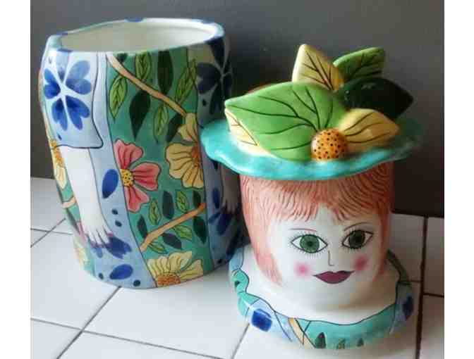 'Hana' Cookie Jar Canister - Susan Paley by GANZ