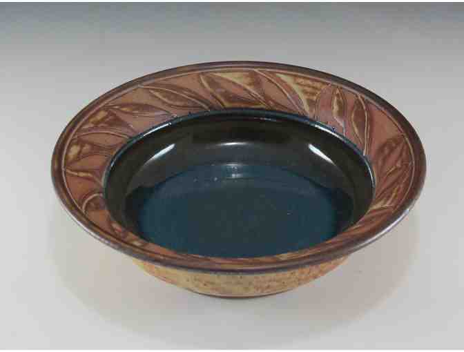 Handmade & Decorated Pasta Bowl by Frank Philipps