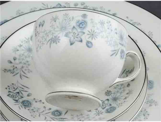 11 complete settings of Wedgewood Belle Fleur China - Plus extras! 73 pieces total