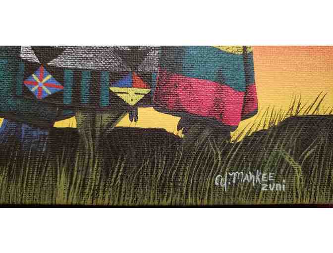 Original Signed Zuni Painting