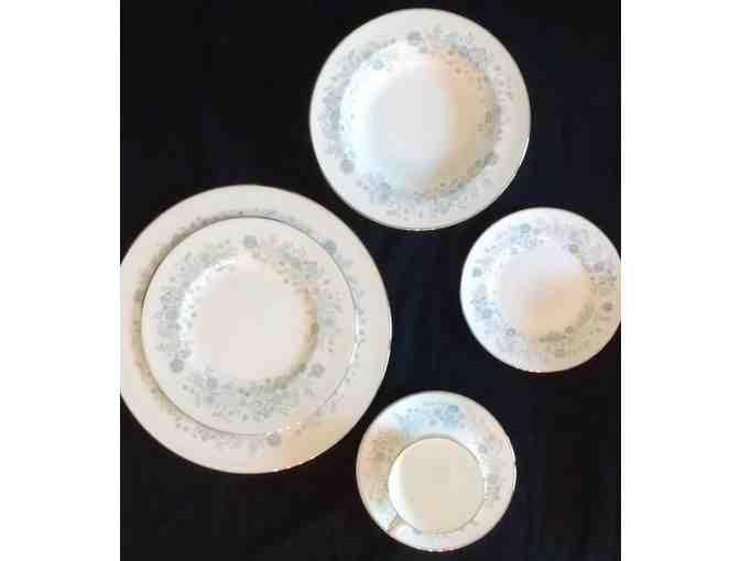 11 complete settings of Wedgewood Belle Fleur China - Plus extras! 73 pieces total