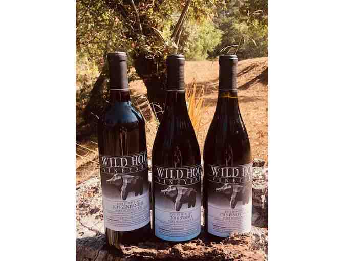 # 2 Trio of Wild Hog Vineyard Wines