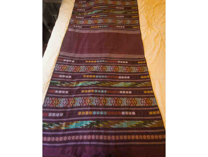 Purple Cotton Thai Fabric